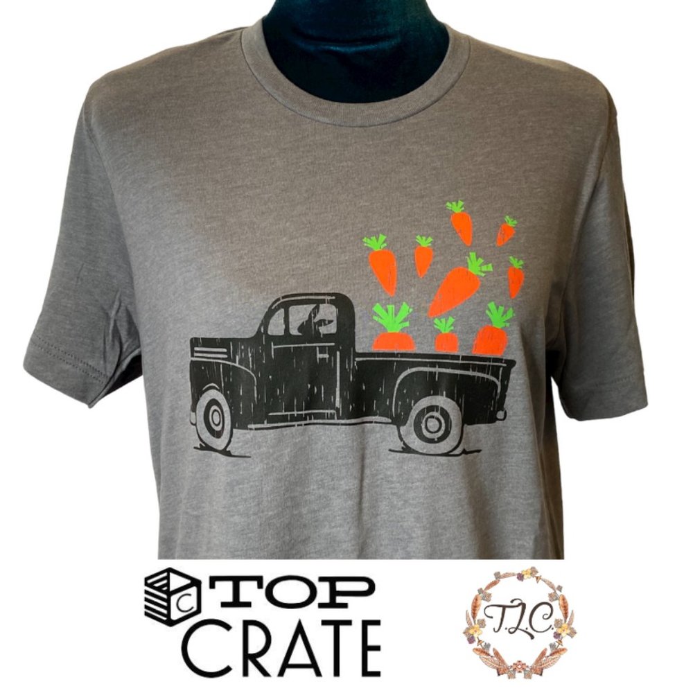 Clearance Sale! Easter Bunny Truck Graphic Tee